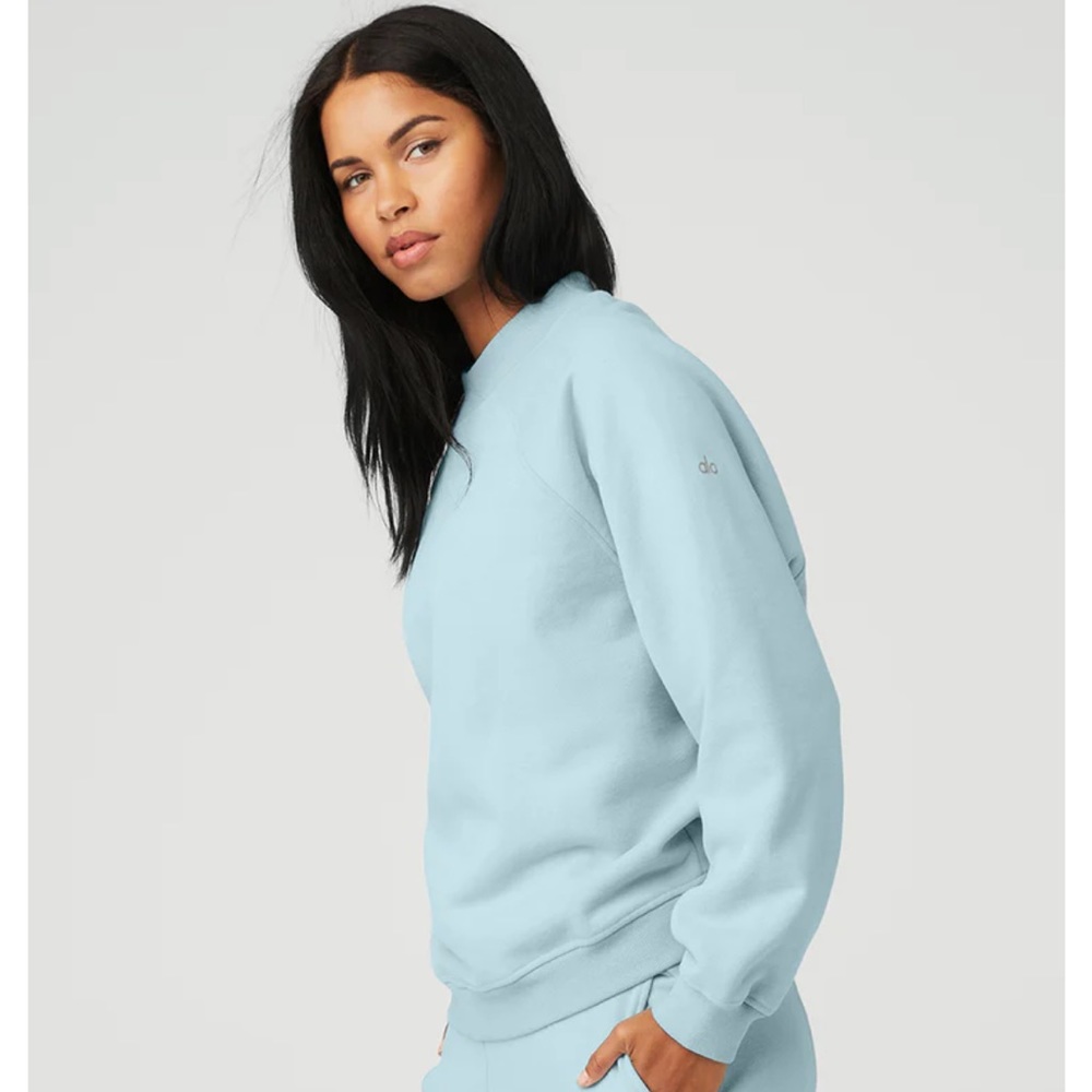 Alo Heavy Weight Free Time Crew Neck Pullover NWOT